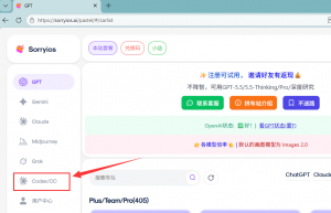 Codex使用教程-sorryios-sorryios一个专注各种学习工具的网站